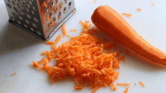 Grating carrots