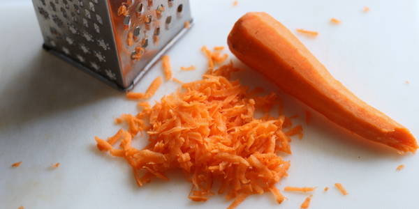 Grating carrots