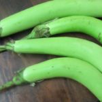 Long green brinjals recipe